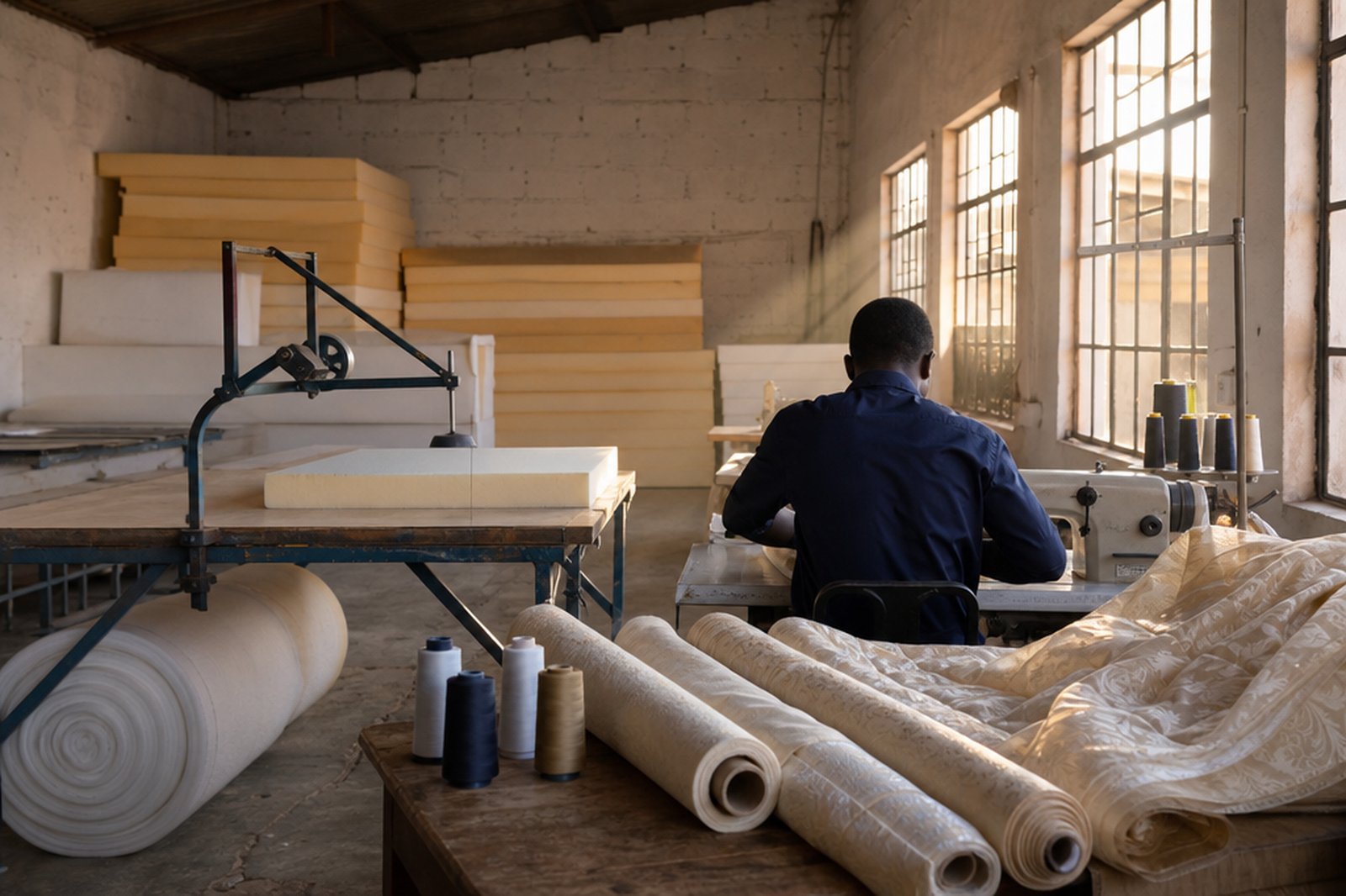 Atelier Polyfoam à Lomé